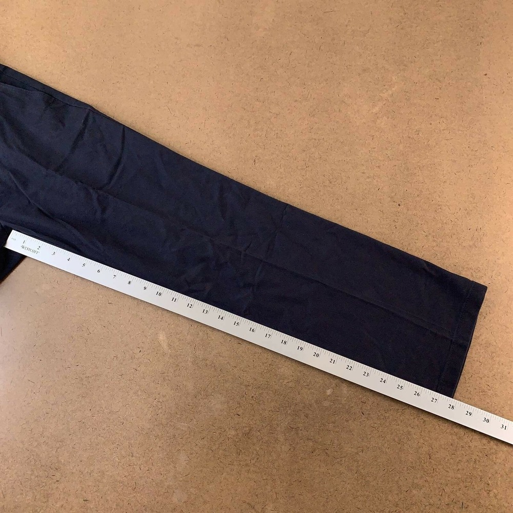 St. John's Bay Mens Straight Leg Pants Blue Stretch Flat Front 30 x 30 New - Picture 5 of 7